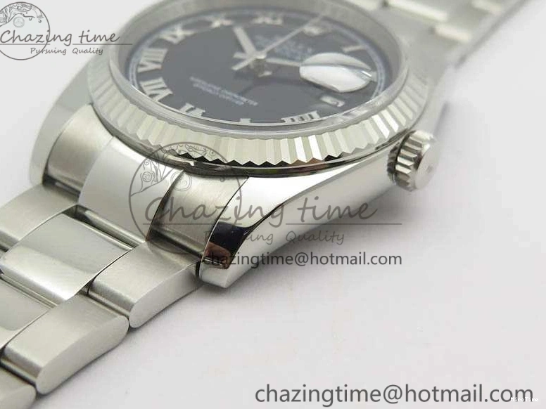 MiroTime 0501 Functional DateJust 36mm SS 116234 ARF 1:1 Best Edition Black Roman Dial On 904L SS Oyster Bracelet SA 3570
